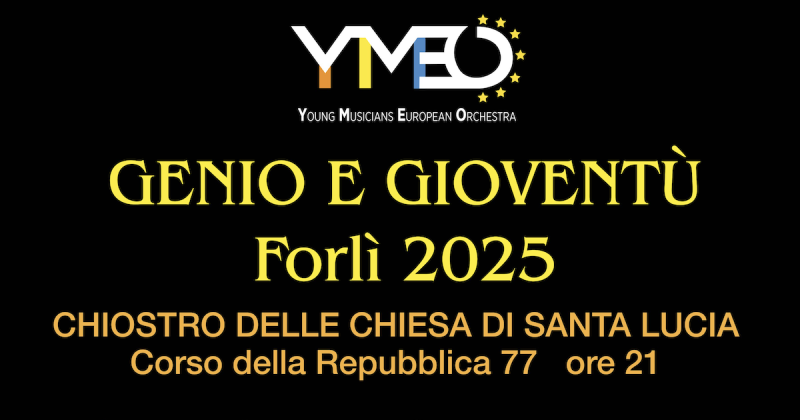 Genio e gioventù 2025